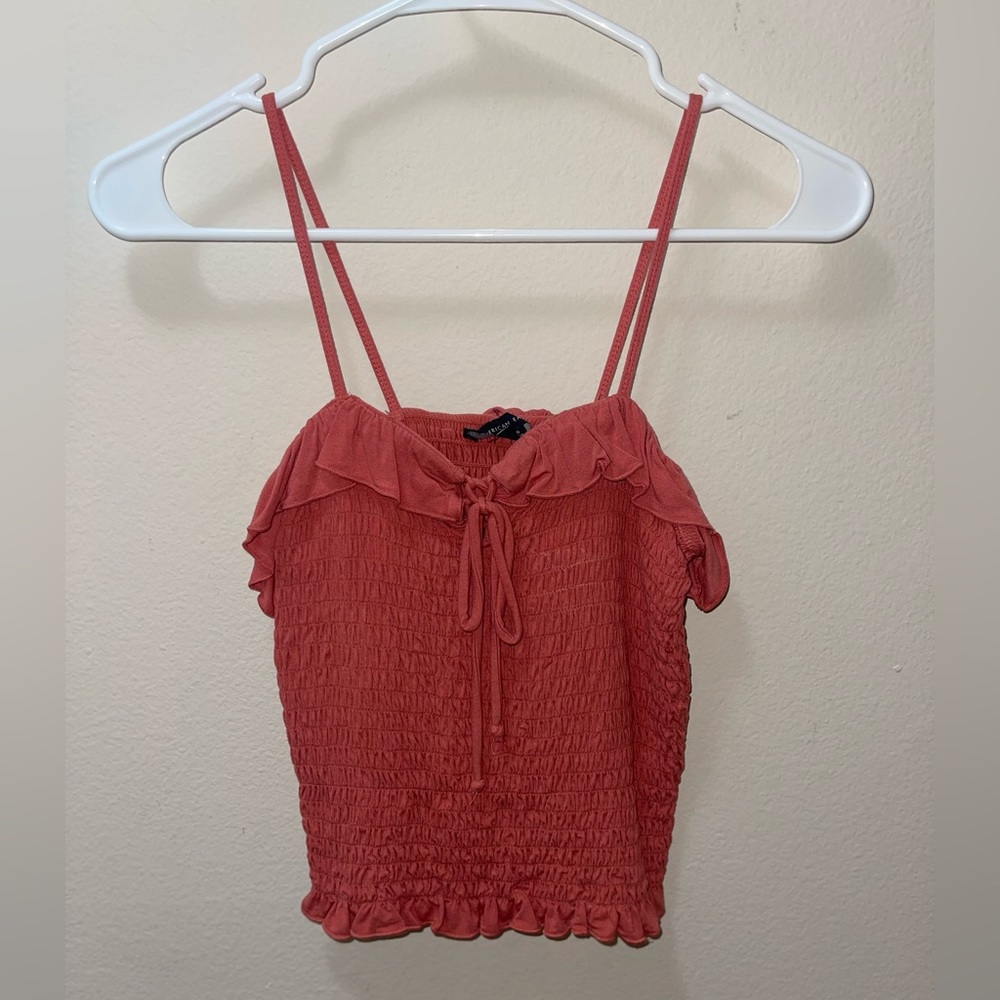 Pink tank top- size small